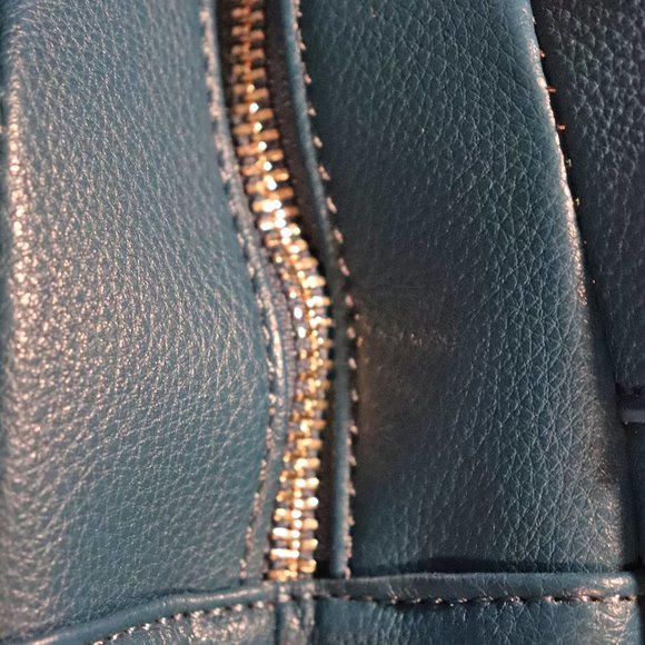 Pink Haley Dariela Weave Large Structure Tote Bag Blue - Picture 3 of 4